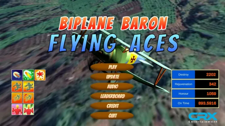 Скриншот Biplane Baron 2: Flying Aces — 1
