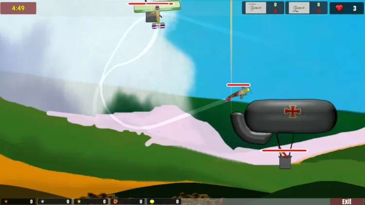 Скриншот Biplane Baron 2: Flying Aces — 3