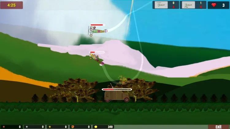 Скриншот Biplane Baron 2: Flying Aces — 4