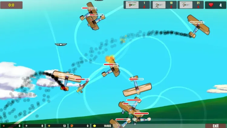 Скриншот Biplane Baron 2: Flying Aces — 8