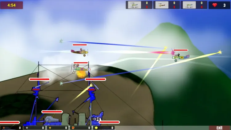 Скриншот Biplane Baron 2: Flying Aces — 9