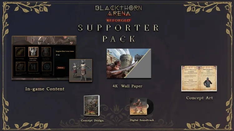 Скриншот Blackthorn Arena: Reforged – Supporter Pack DLC — 5