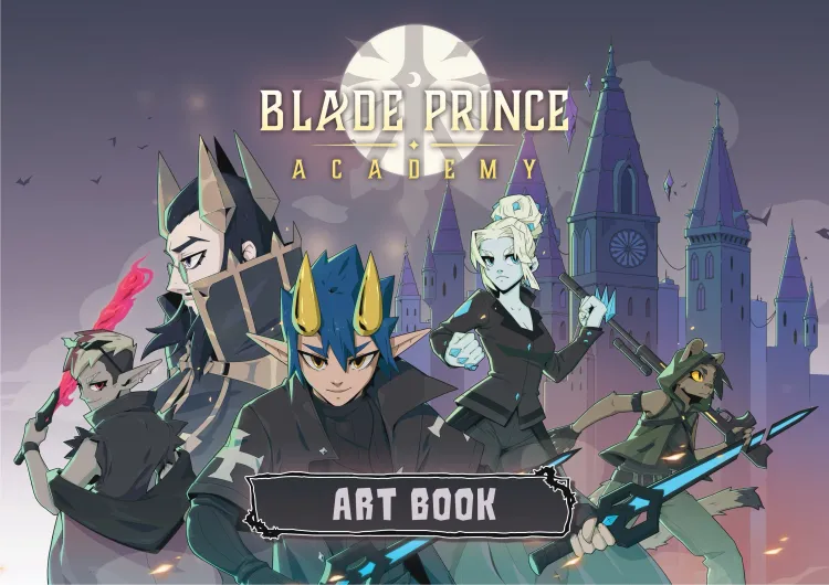 Скриншот Blade Prince Academy - Digital Artbook — 4