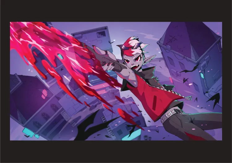 Скриншот Blade Prince Academy - Digital Artbook — 5