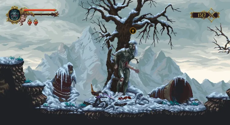 Скриншот Blasphemous - 'Alloy of Sin' Character Skin — 9