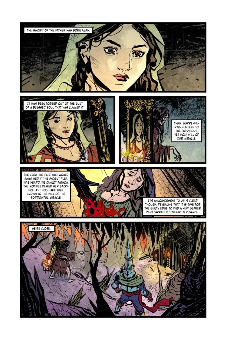 Скриншот Blasphemous - Digital Comic — 1