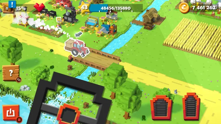 Скриншот Blocky Farm — 1
