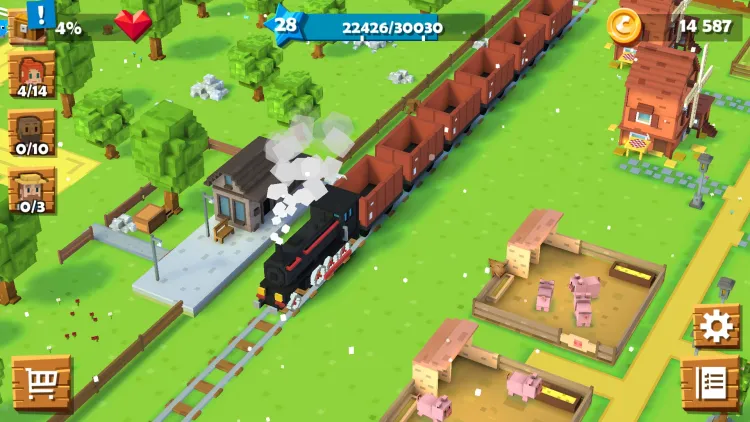 Скриншот Blocky Farm — 2