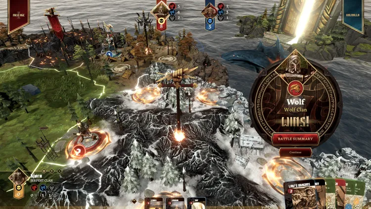 Скриншот Blood Rage: Digital Edition — 1
