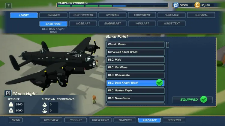 Скриншот Bomber Crew Skin Pack DLC — 2