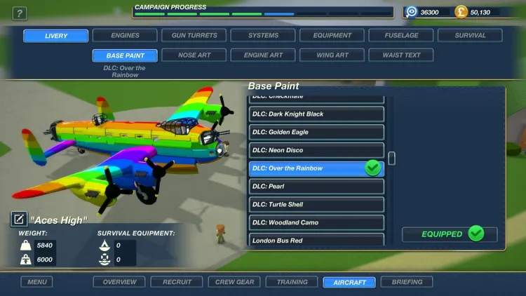 Скриншот Bomber Crew Skin Pack DLC — 7