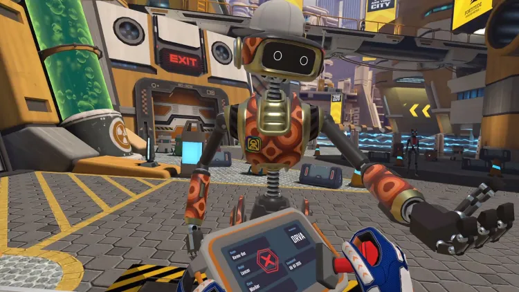 Скриншот Border Bots VR — 3