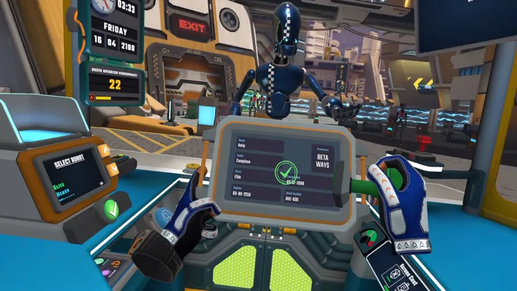 Скриншот Border Bots VR — 7