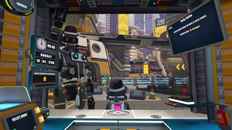 Скриншот Border Bots VR — 9