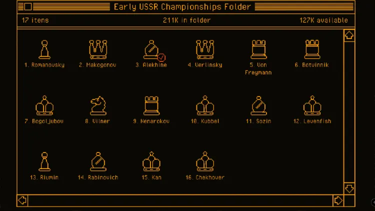 Скриншот BOT.vinnik Chess: Early USSR Championships — 1