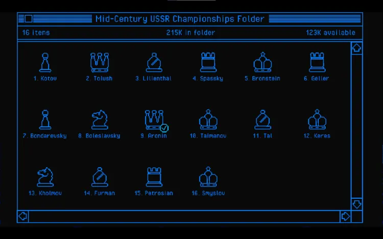 Скриншот BOT.vinnik Chess: Mid-Century USSR Championships — 4