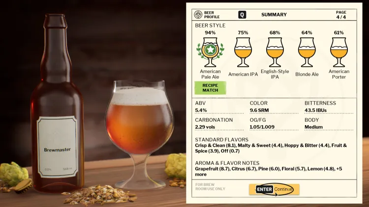 Скриншот Brewmaster: Beer Brewing Simulator — 5