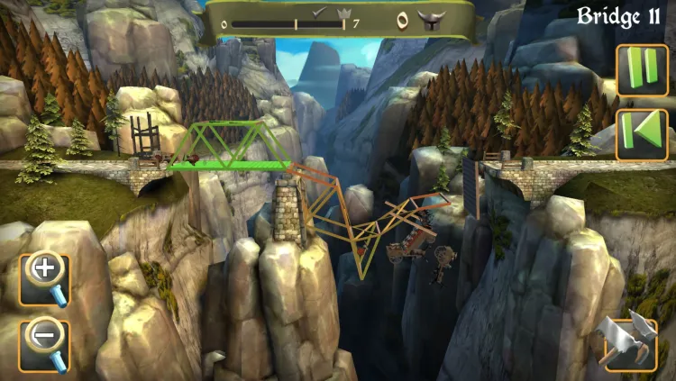 Скриншот Bridge Constructor Medieval — 1