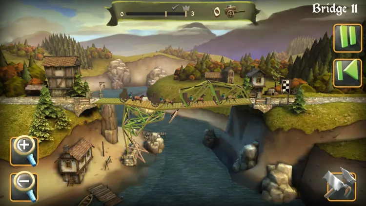 Скриншот Bridge Constructor Medieval — 3