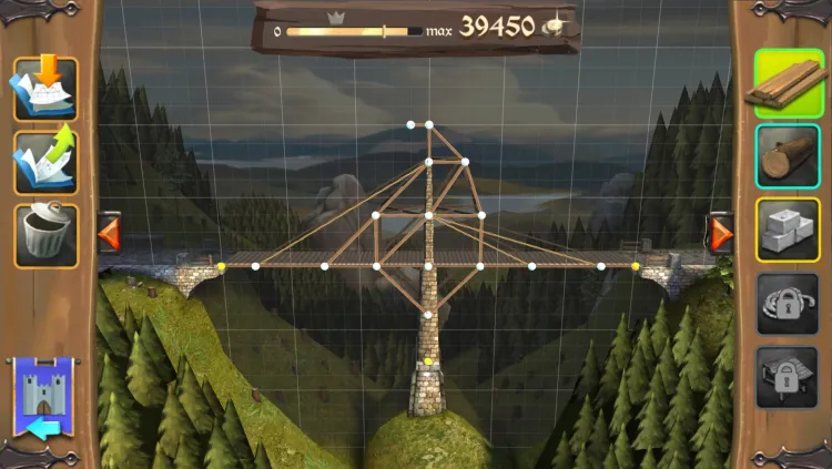 Скриншот Bridge Constructor Medieval — 4