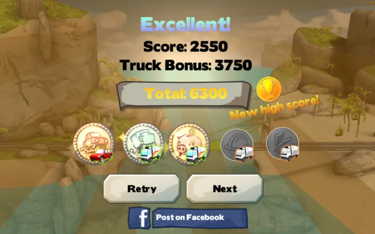Скриншот Bridge Constructor Playground — 1