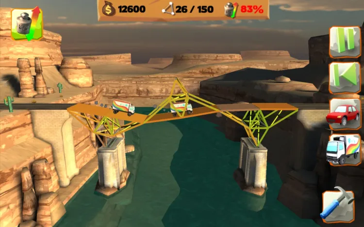 Скриншот Bridge Constructor Playground — 5