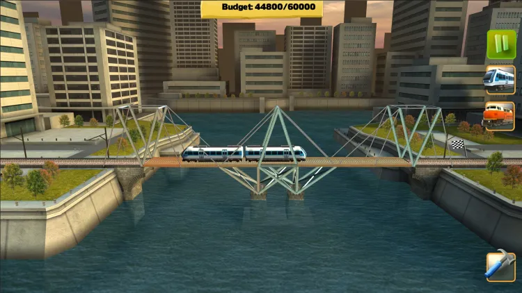 Скриншот Bridge Constructor - Trains - Expansion Pack DLC — 3