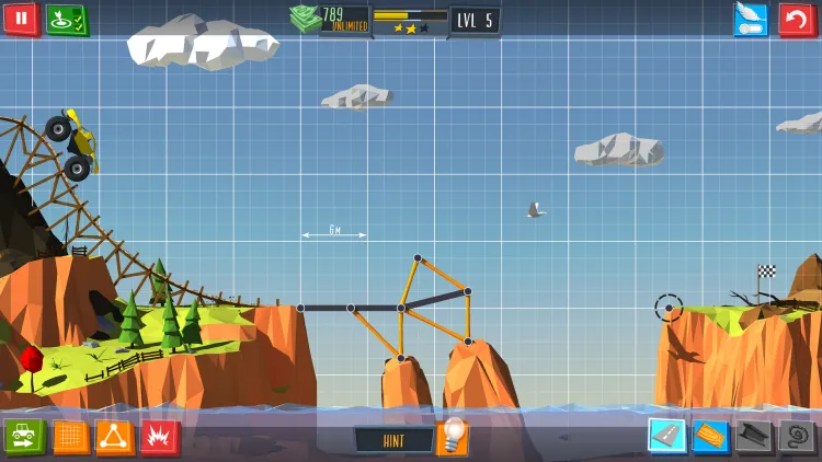 Скриншот Build a Bridge! — 6