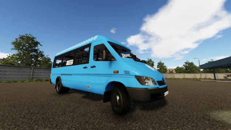Скриншот Bus Driver Simulator - European Minibus — 1