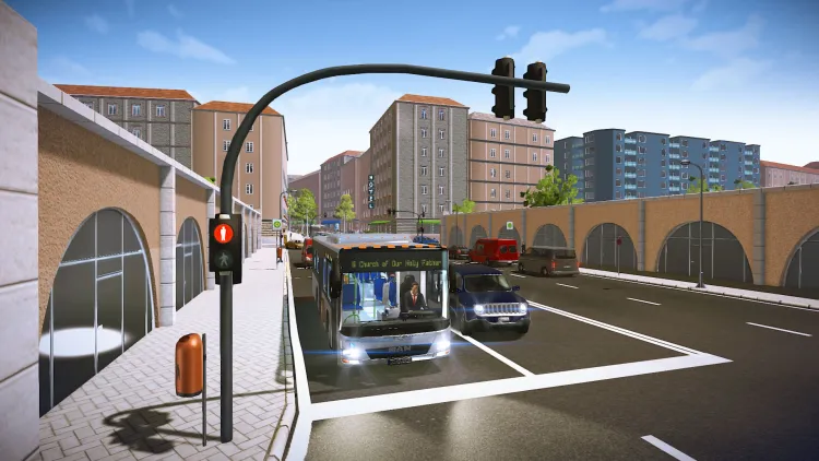 Скриншот Bus Simulator 16 - MAN Lion's City A 47 M (Версия для СНГ [ Кроме РФ и РБ ]) DLC — 4