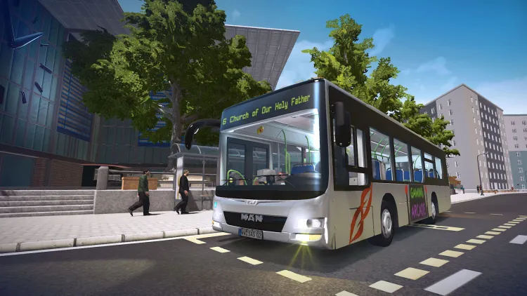 Скриншот Bus Simulator 16 - MAN Lion's City A 47 M (Версия для СНГ [ Кроме РФ и РБ ]) DLC — 6