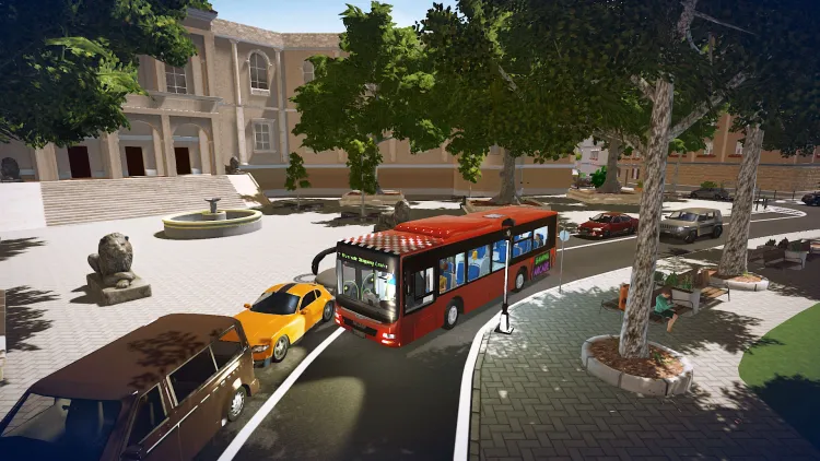 Скриншот Bus Simulator 16 - MAN Lion's City A 47 M (Версия для СНГ [ Кроме РФ и РБ ]) DLC — 8