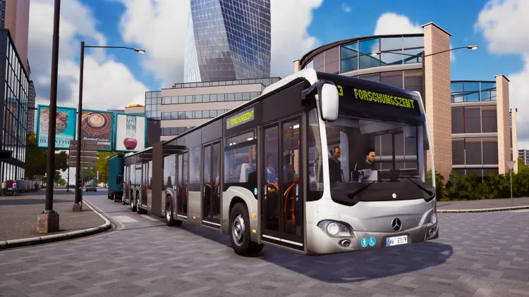 Скриншот Bus Simulator 18 - Mercedes-Benz Bus Pack 1 (Версия для СНГ [ Кроме РФ и РБ ]) DLC — 2