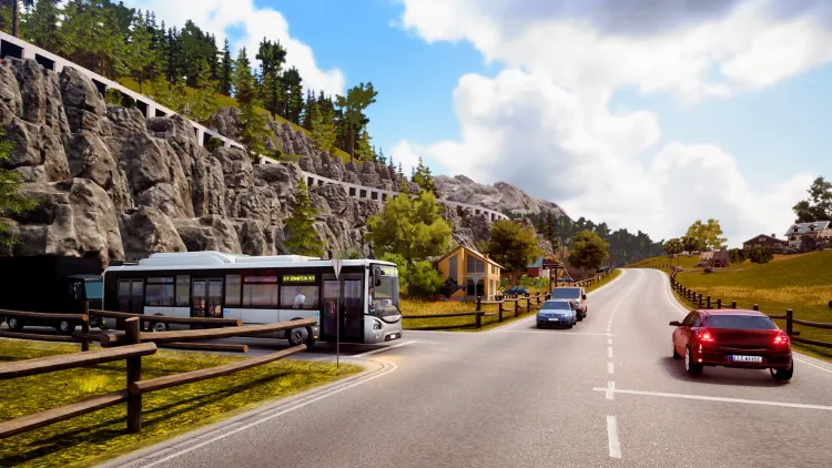 Скриншот Bus Simulator 18 - Official map extension (Версия для СНГ [ Кроме РФ и РБ ]) DLC — 2