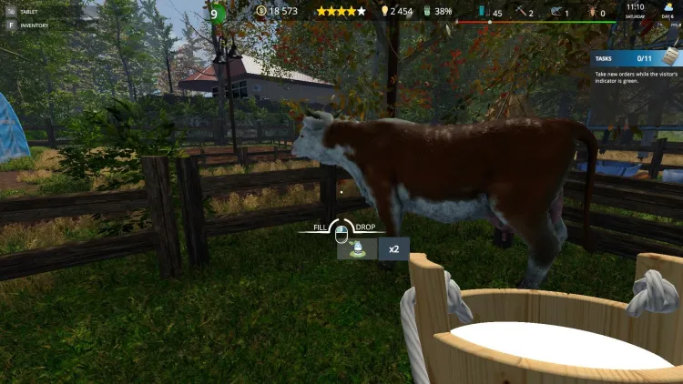Скриншот Cafe Owner Simulator - Farm DLC — 9