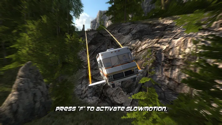 Скриншот Camper Jumper Simulator — 2