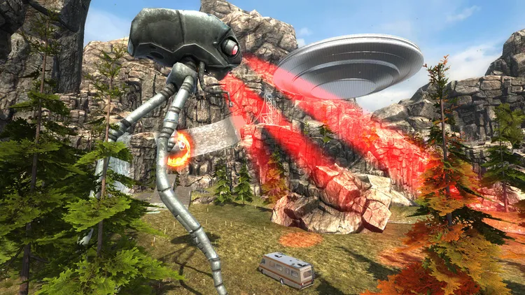 Скриншот Camper Jumper Simulator — 8