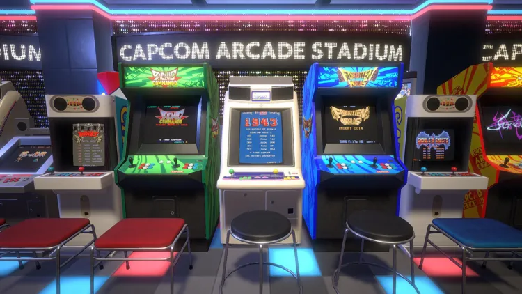 Скриншот Capcom Arcade Stadium (Nintendo Switch - Цифровая версия) (EU) — 2