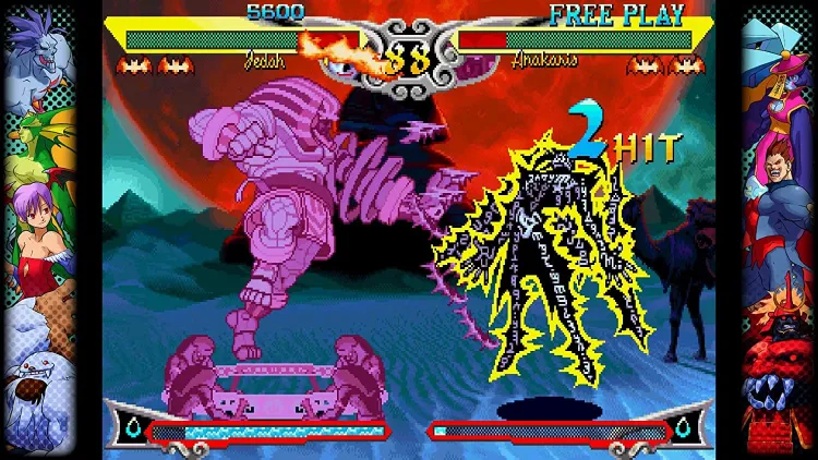 Скриншот Capcom Fighting Collection — 2