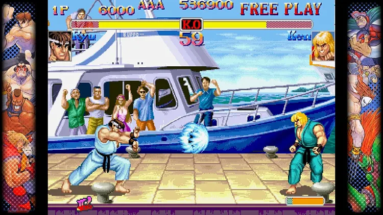Скриншот Capcom Fighting Collection — 6