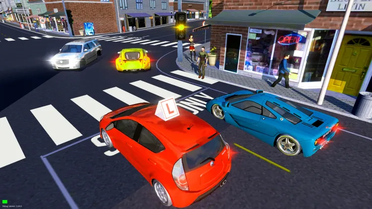 Скриншот Car Driving School Simulator — 3