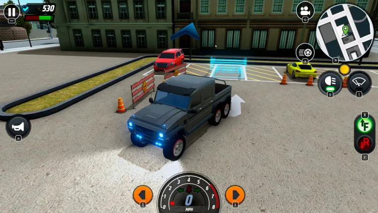 Скриншот Car Driving School Simulator — 4