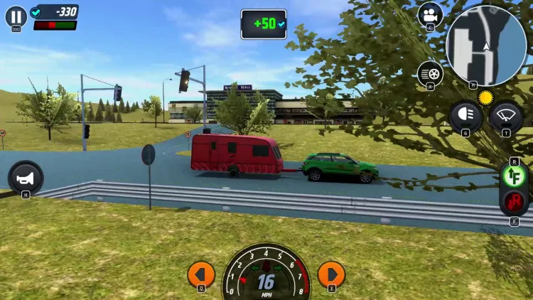 Скриншот Car Driving School Simulator — 5