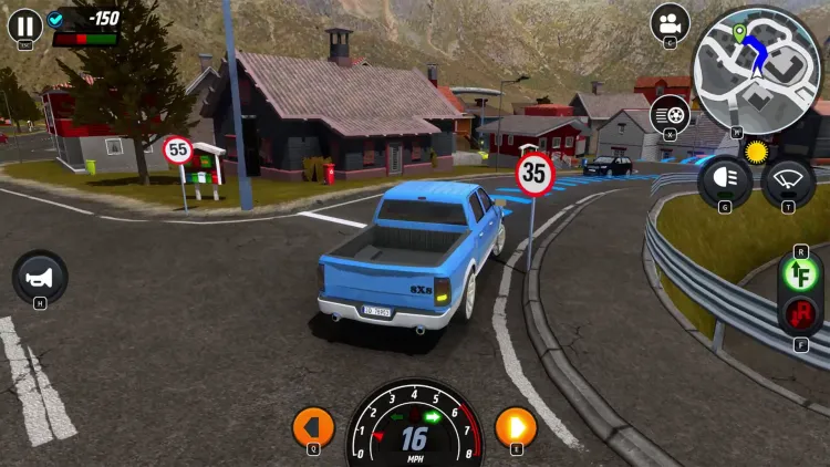 Скриншот Car Driving School Simulator — 7
