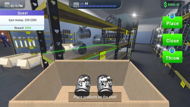 Скриншот Car Mechanic Shop Simulator — 1