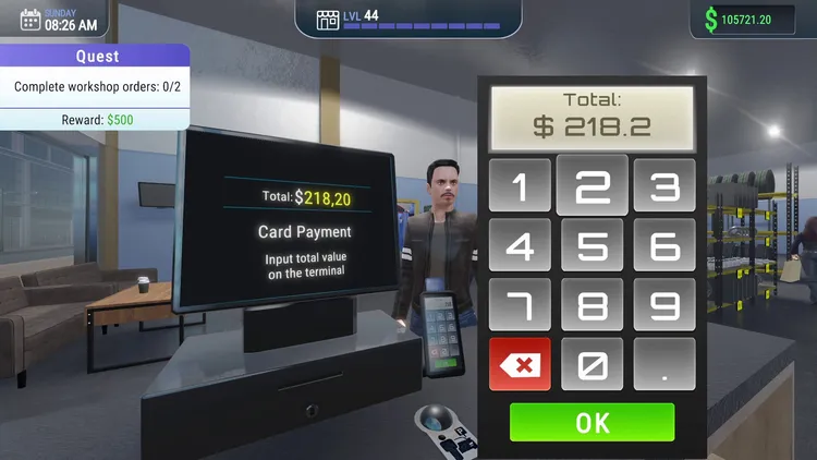 Скриншот Car Mechanic Shop Simulator — 5