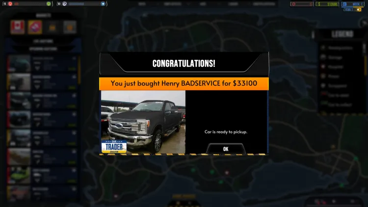 Скриншот Car Trader Simulator — 4