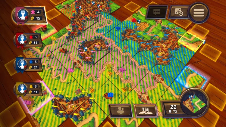 Скриншот Carcassonne: The Official Board Game — 1