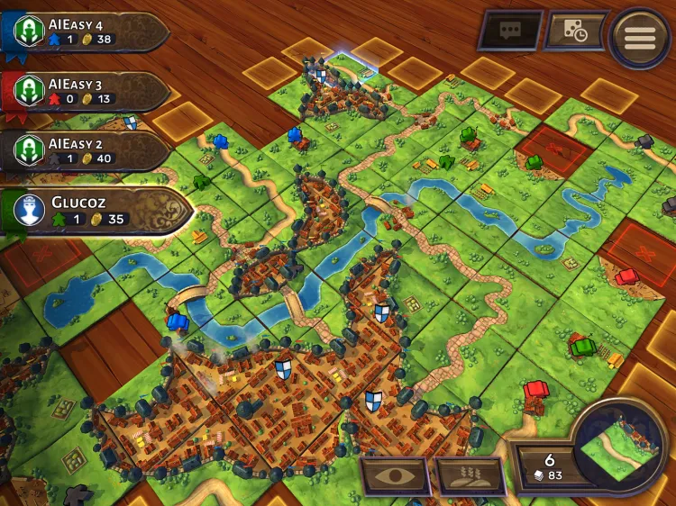 Скриншот Carcassonne - The River DLC — 1