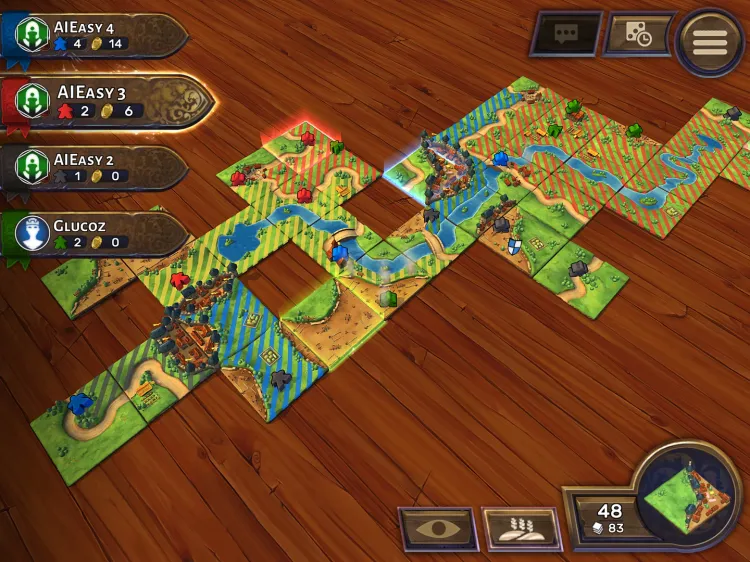 Скриншот Carcassonne - The River DLC — 2